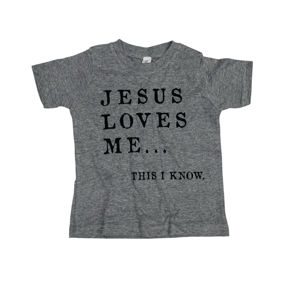 NWT Size YL Jesus Loves Me Tee
